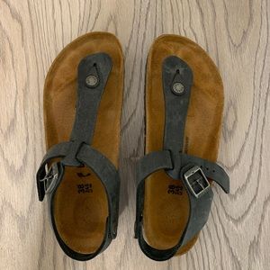 Women’s Kairo Birkenstock leather black color